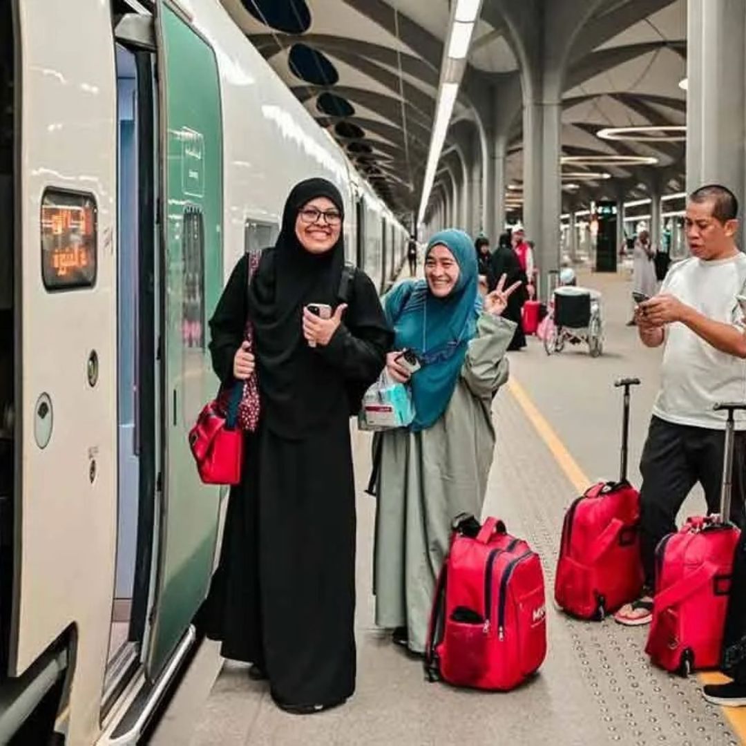 Tren Laju Jimatkan Masa Jemaah Haji
